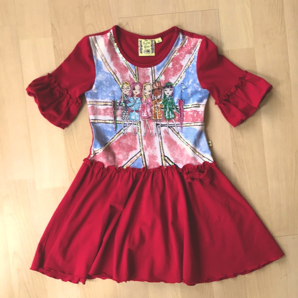 The English Roses Red Dress